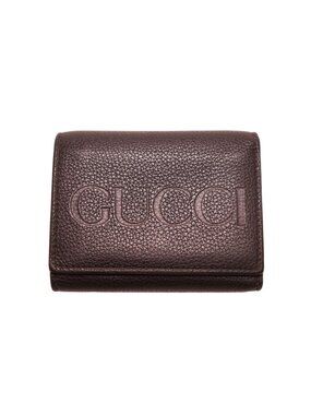 Gucci Leather Trifold Wallet